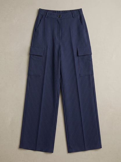 Pantalón Cargo Pinstripe