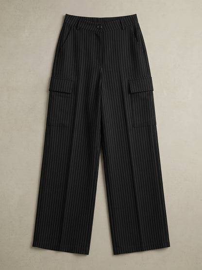 Pantalón Cargo Pinstripe