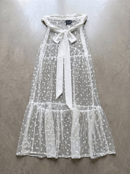 Maxi Falda Mesh Plumeti
