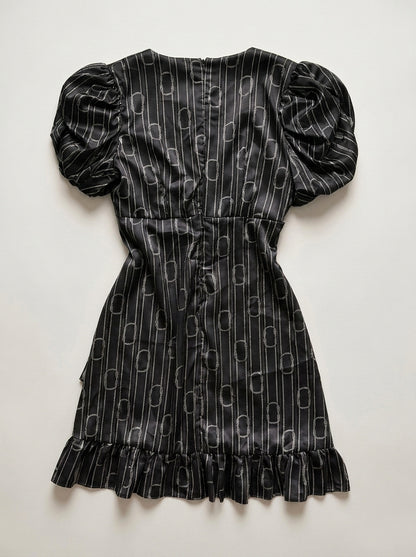 VESTIDO SATIN CADENA PRINT